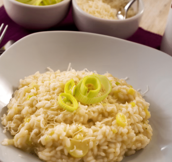 Risotto Poireaux Thym